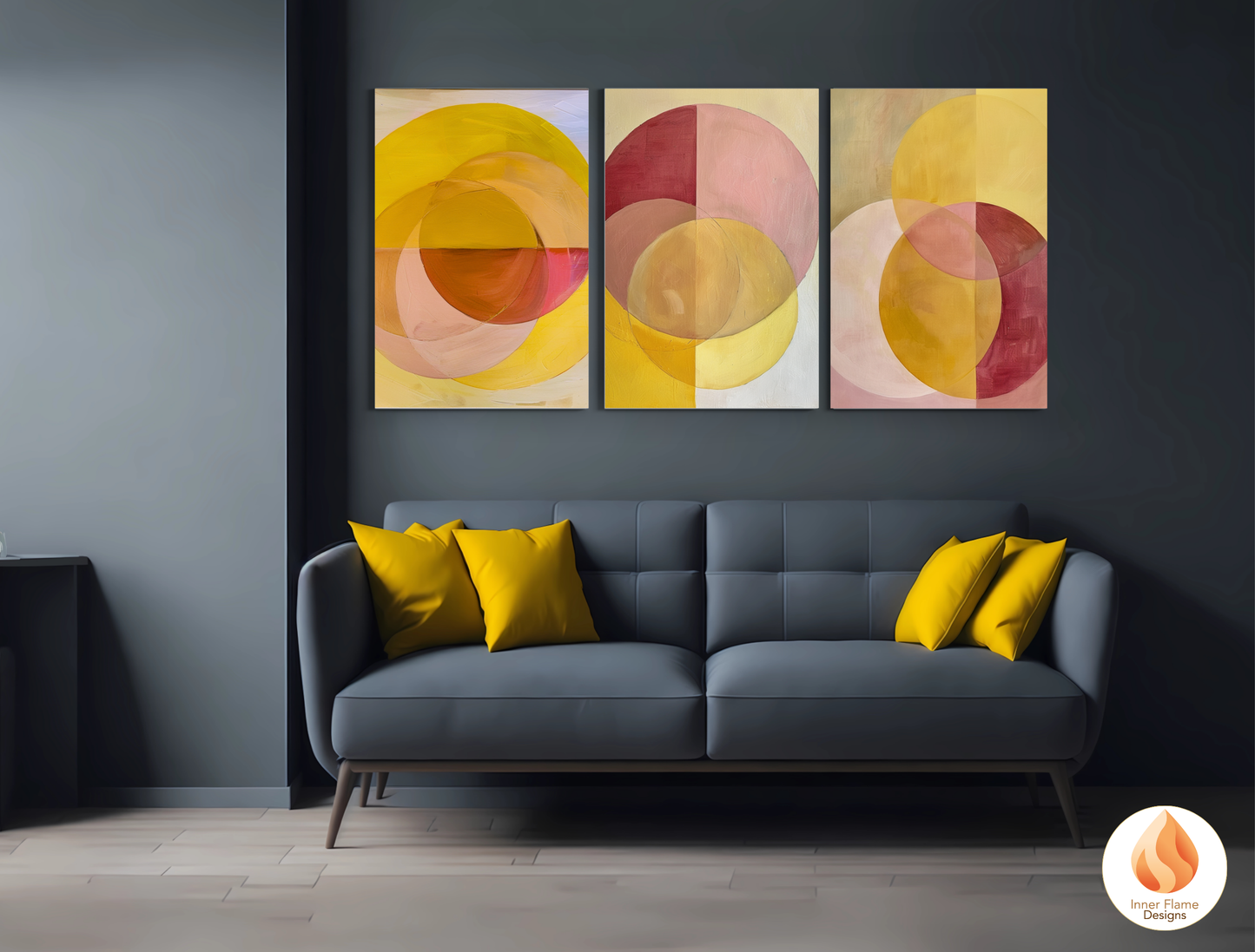 Modern Geometric Abstract Wall Art Designs for Home Décor