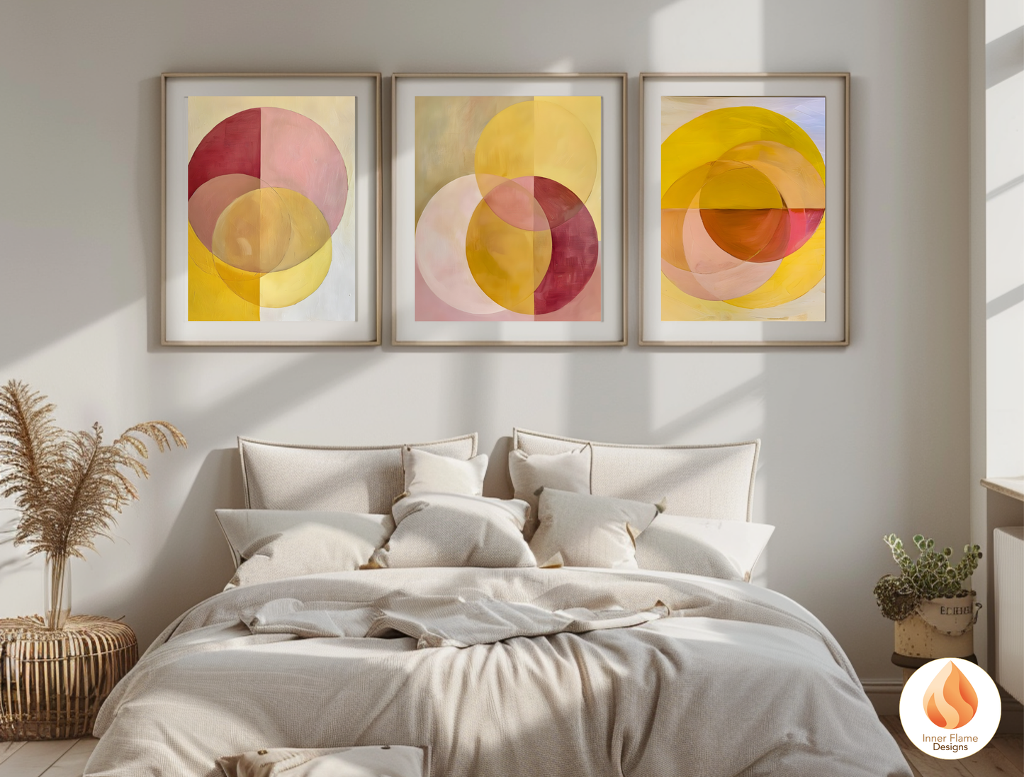 Modern Geometric Abstract Wall Art Designs for Home Décor