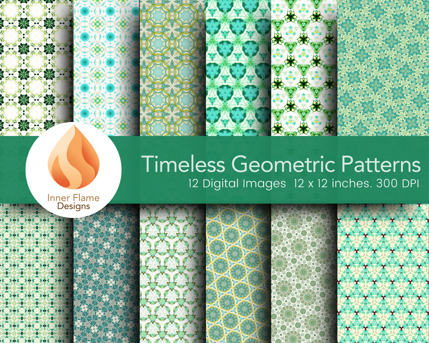 Timeless Geometric Surface Patterns | Seamless Patterns for Wallpaper, Textiles, Packaging and Digital Designs