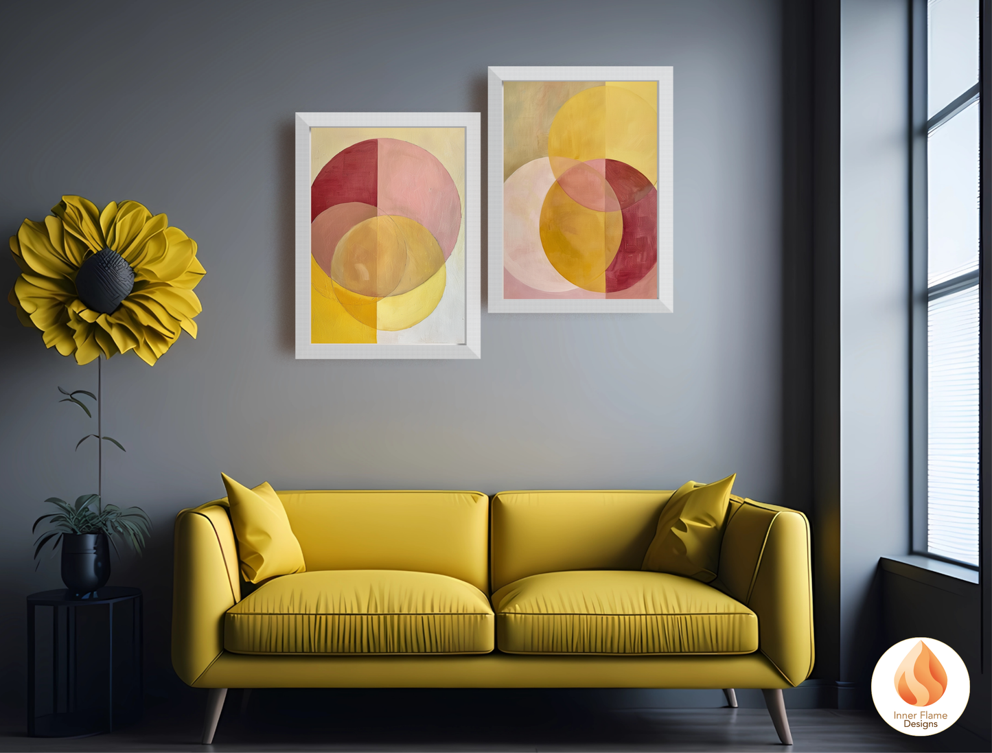 Modern Geometric Abstract Wall Art Designs for Home Décor