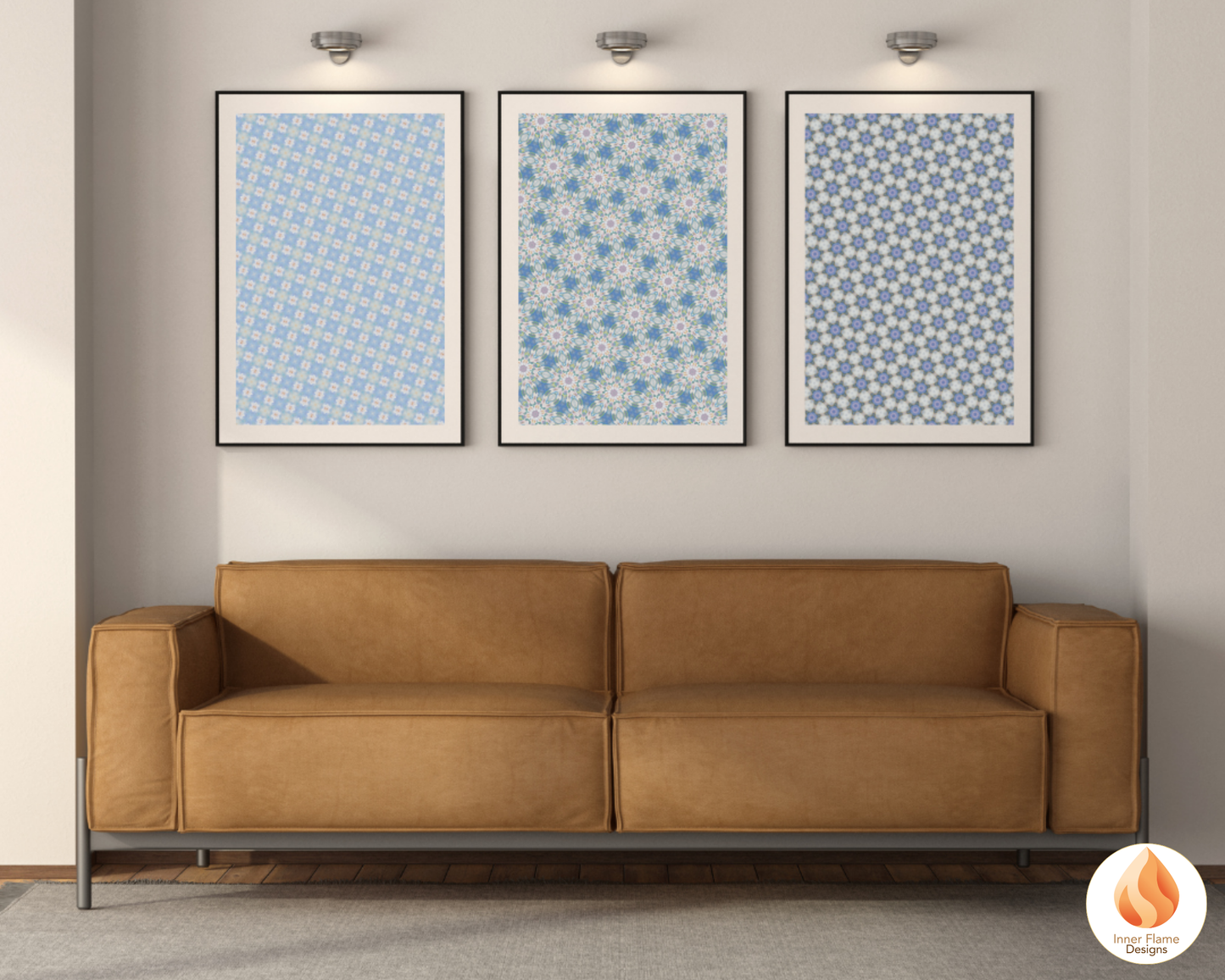 Tranquil Geometric Surface Patterns | Seamless Patterns for Wallpaper, Textiles, Packaging and Digital Designs