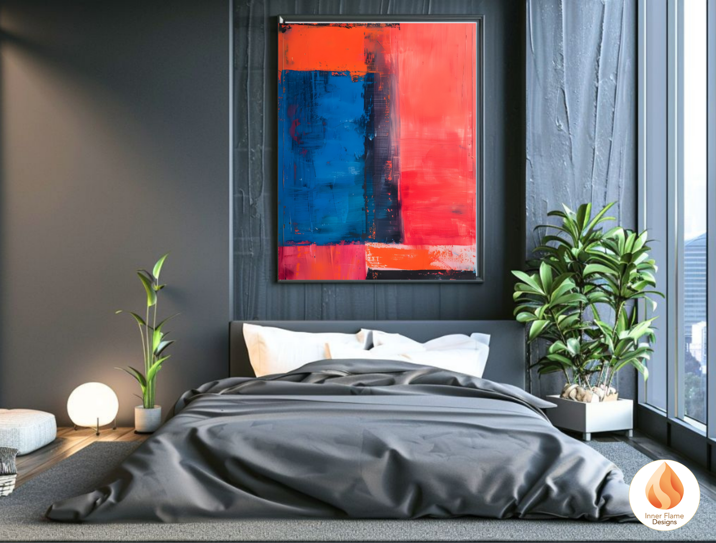 Striking Minimalist Art for Modern Home Design | Triptych Artwork