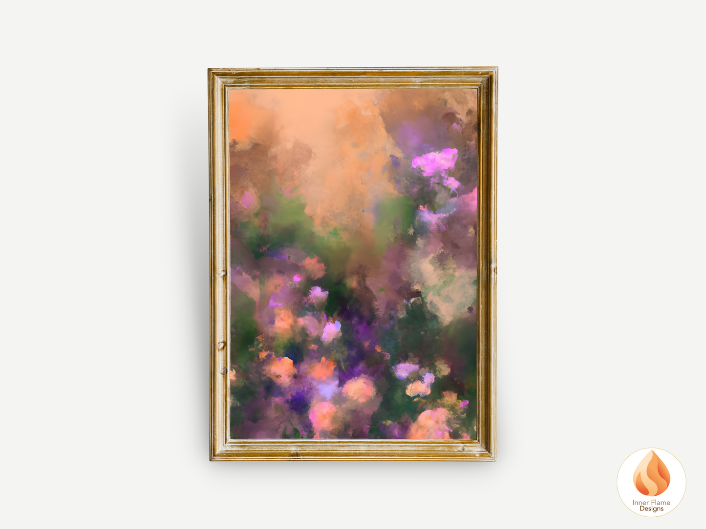 Enchanting Flower Artwork for Modern Home Design | Triptych Artwork