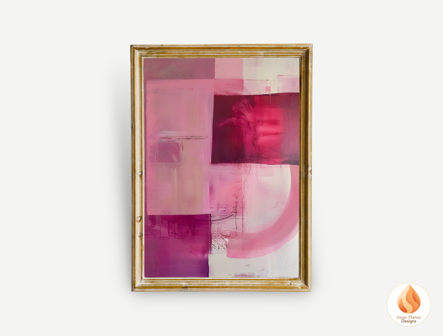 Playful Minimalist Art for Modern Home Design | Triptych Artwork