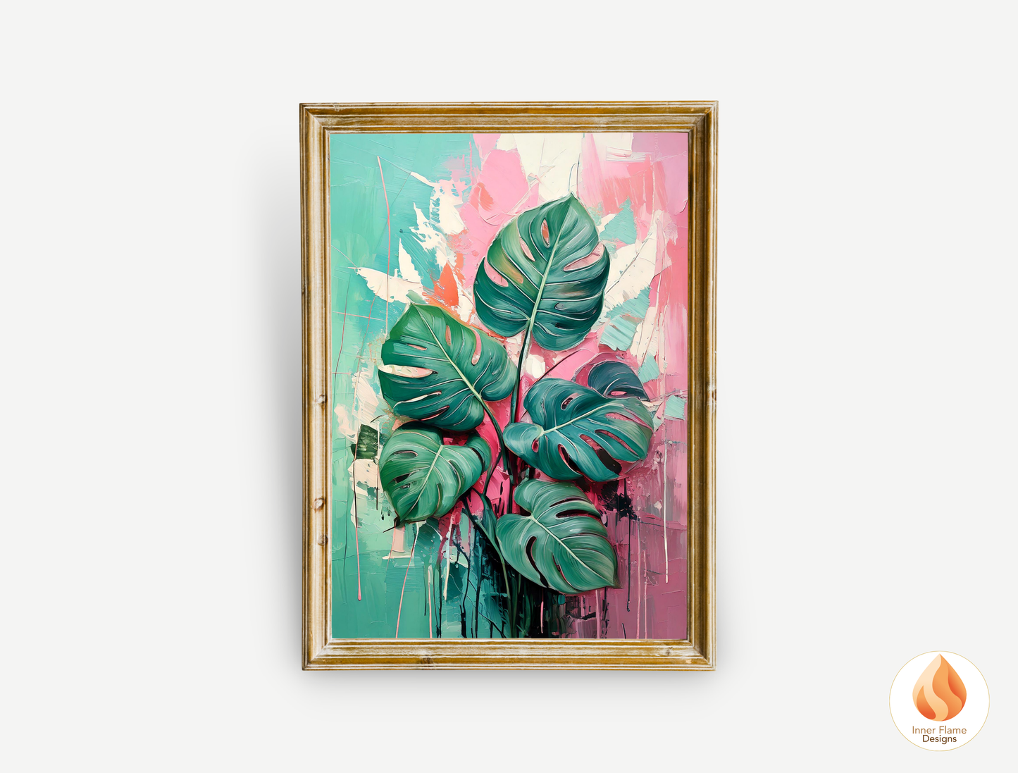 Dramatic Botanical Art for Modern Home Design | Triptych Artwork