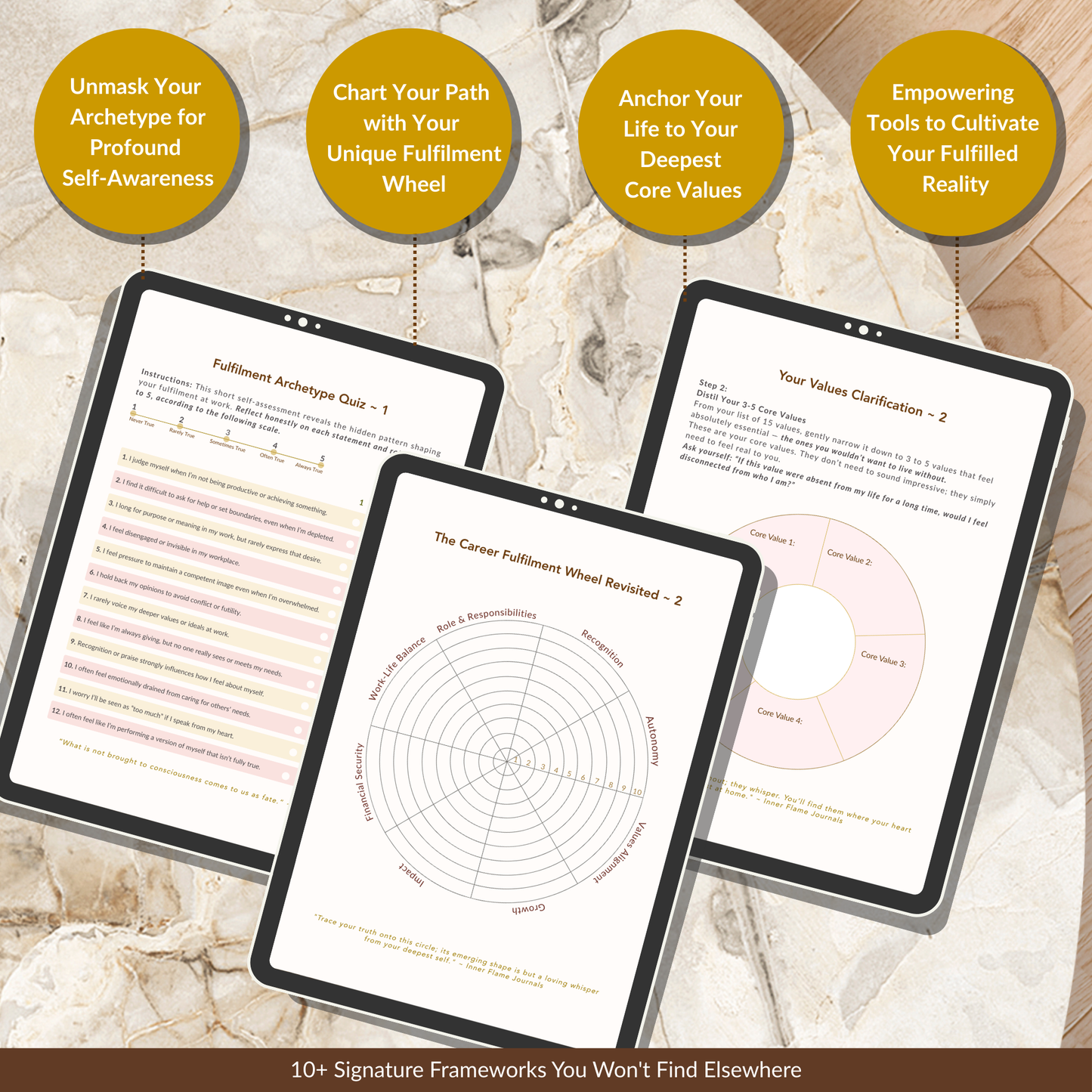The Fulfilment Fire: A Transformative Journal to Ignite Your Path to Meaningful Work (Digital Download)