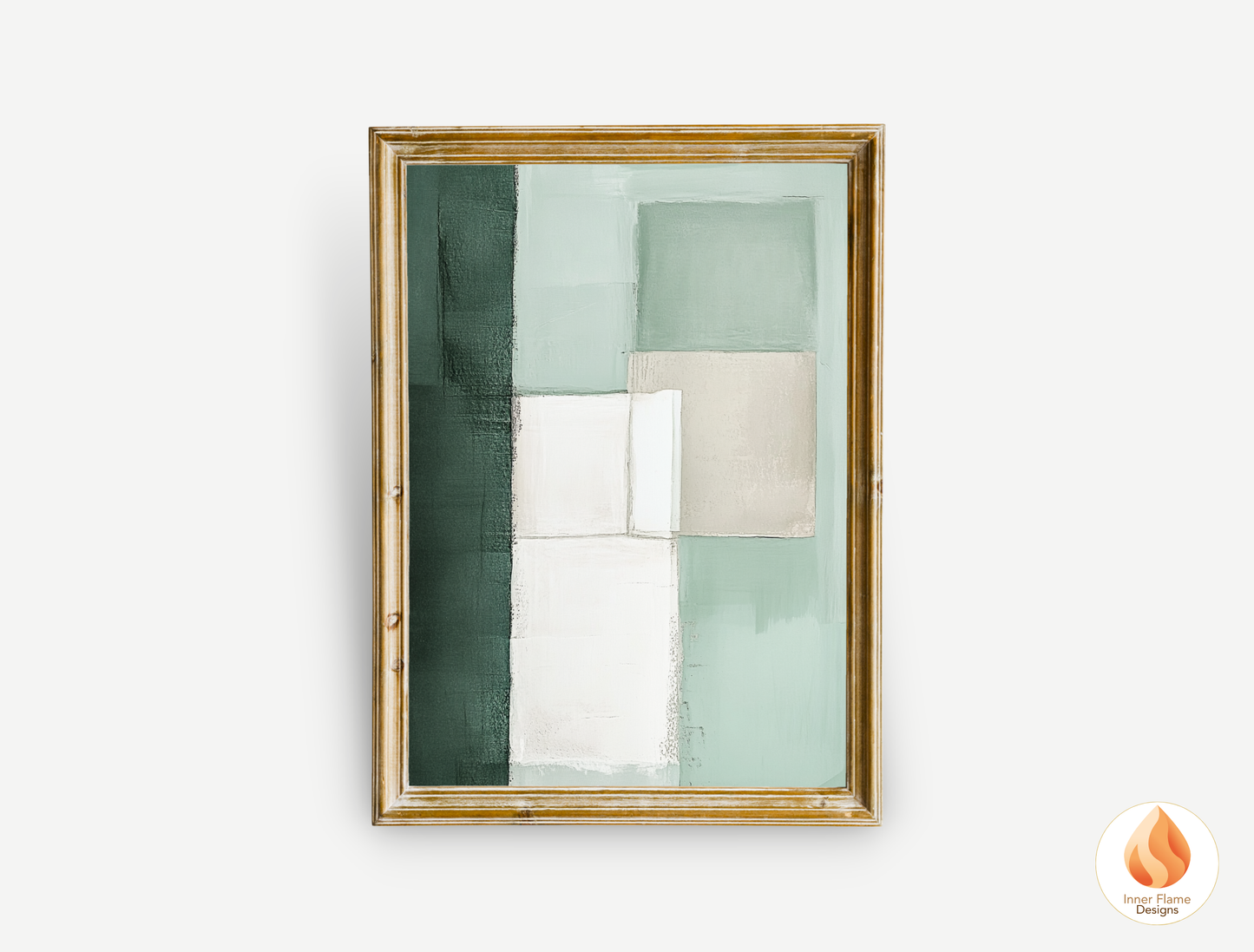Gentle Minimalist Art for Modern Home Design | Triptych Artwork