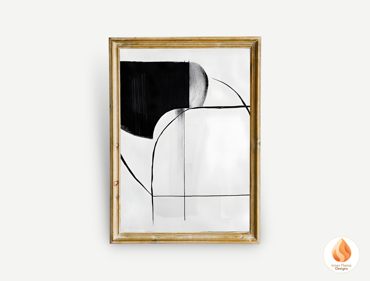 Monochromatic Line Art for Modern Home Design | Triptych Artwork (Series 1)