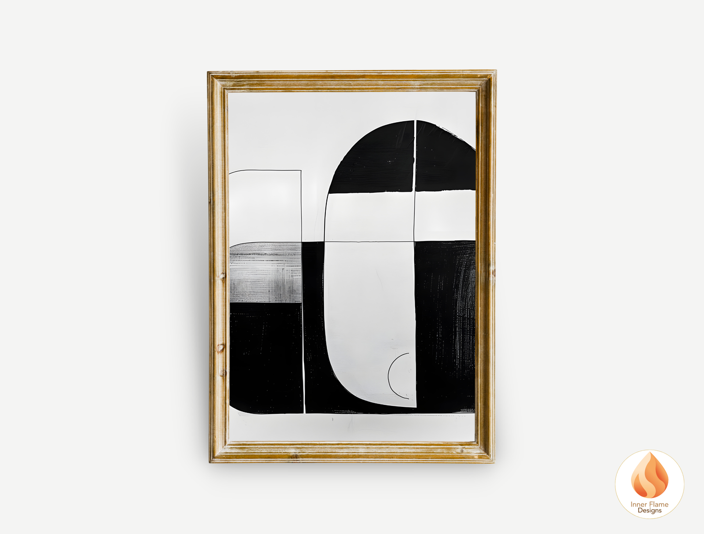 Monochromatic Line Art for Modern Home Design | Triptych Artwork (Series 2)