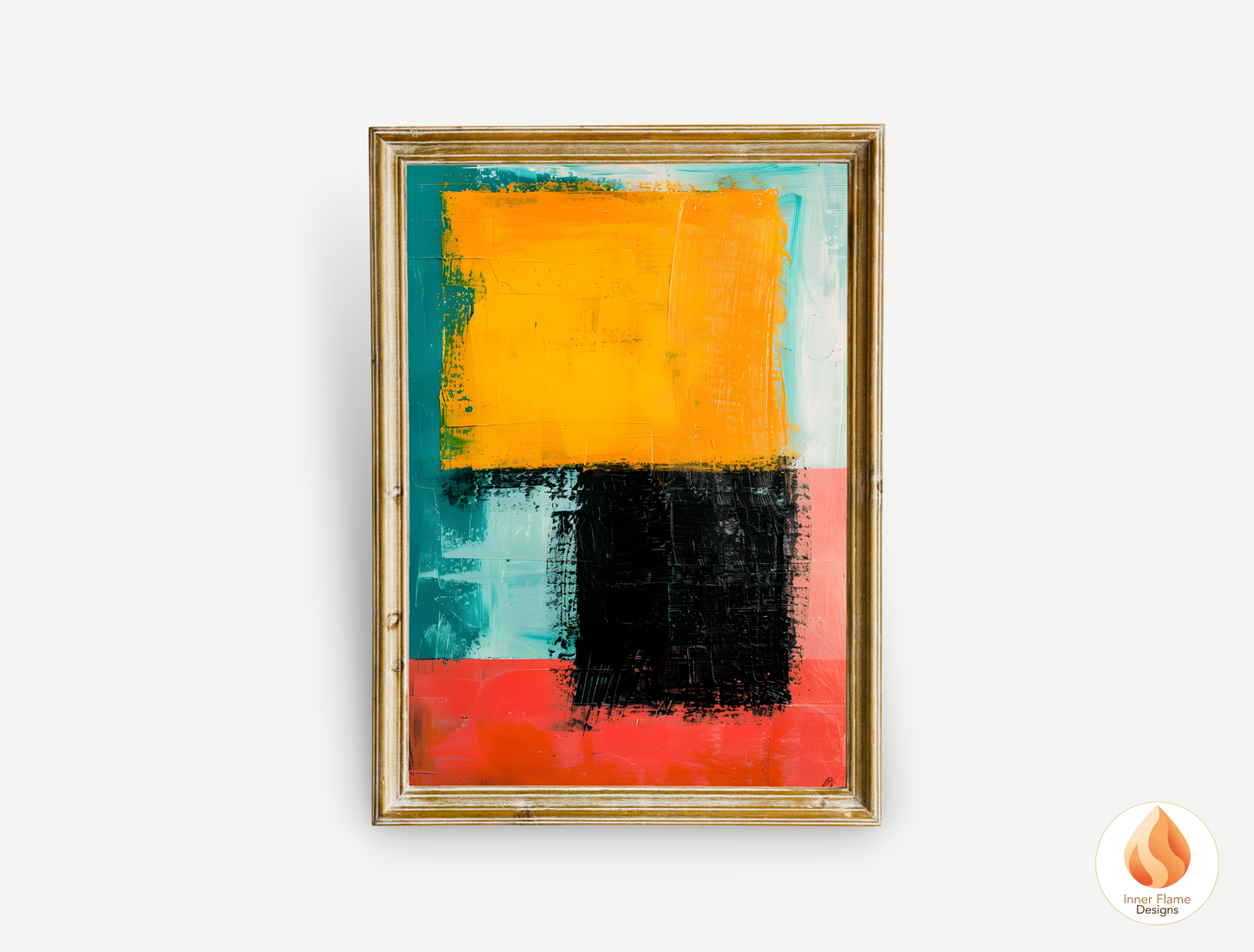 Radiant Minimalist Art for Modern Home Design | Triptych Artwork