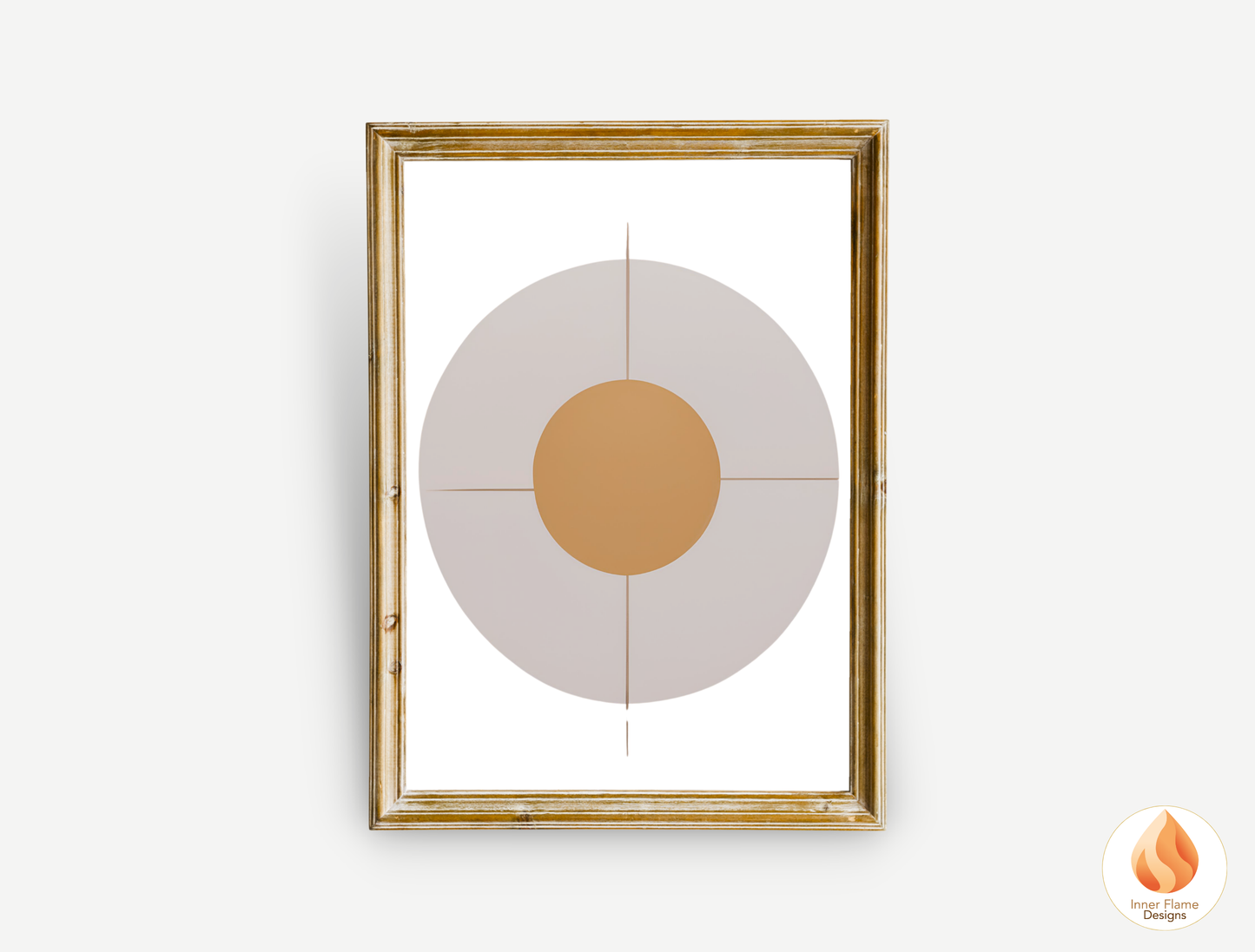 Minimalist Geometric Artwork for Modern Home Design | Diptych Artwork