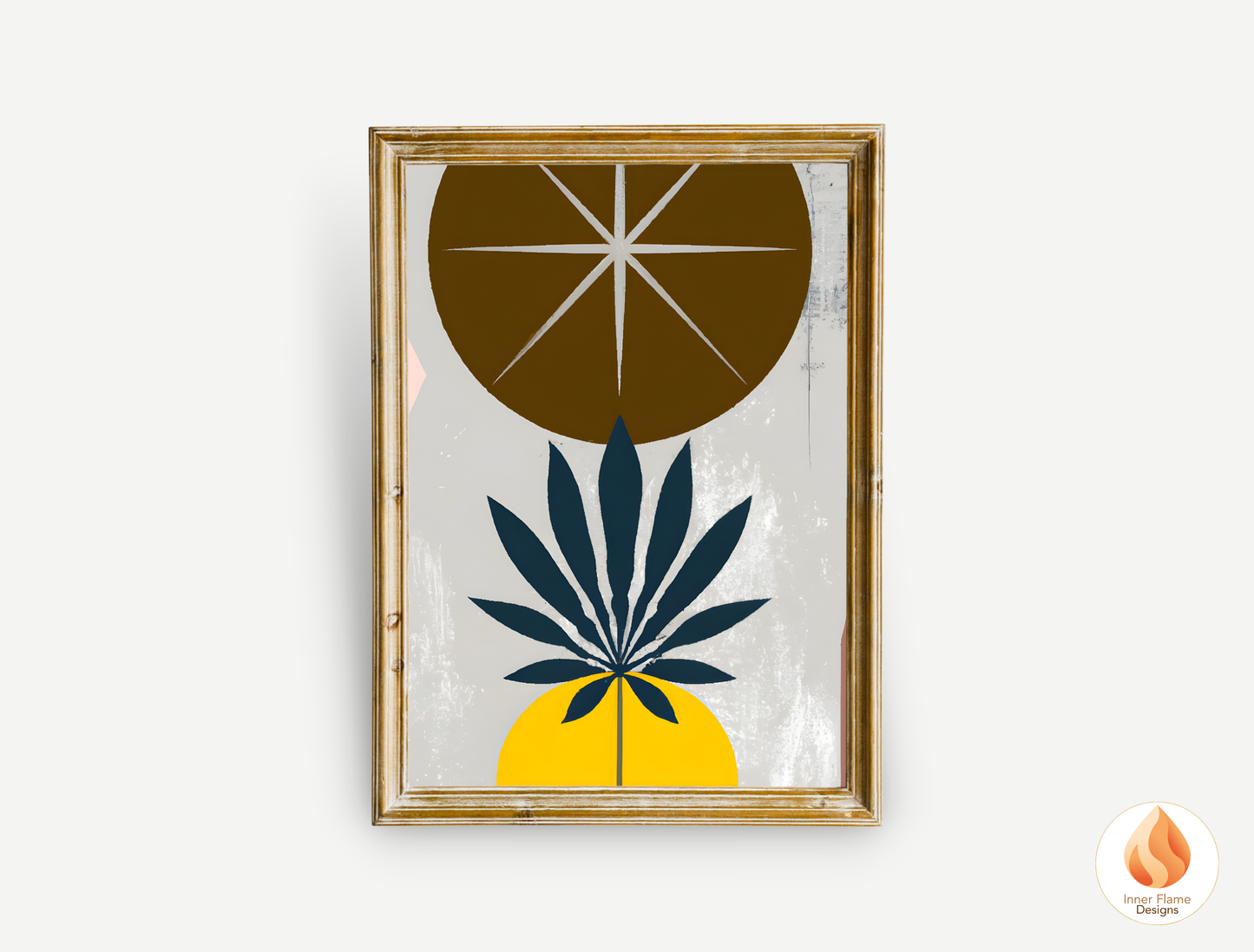 Eclectic Boho Wall Art Décor for Modern Home Design | Triptych Artwork (Series 2)