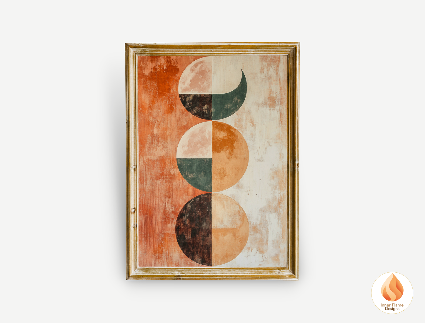 Cosmic Boho Wall Art Décor for Modern Home Design | Triptych Artwork (Series 2)