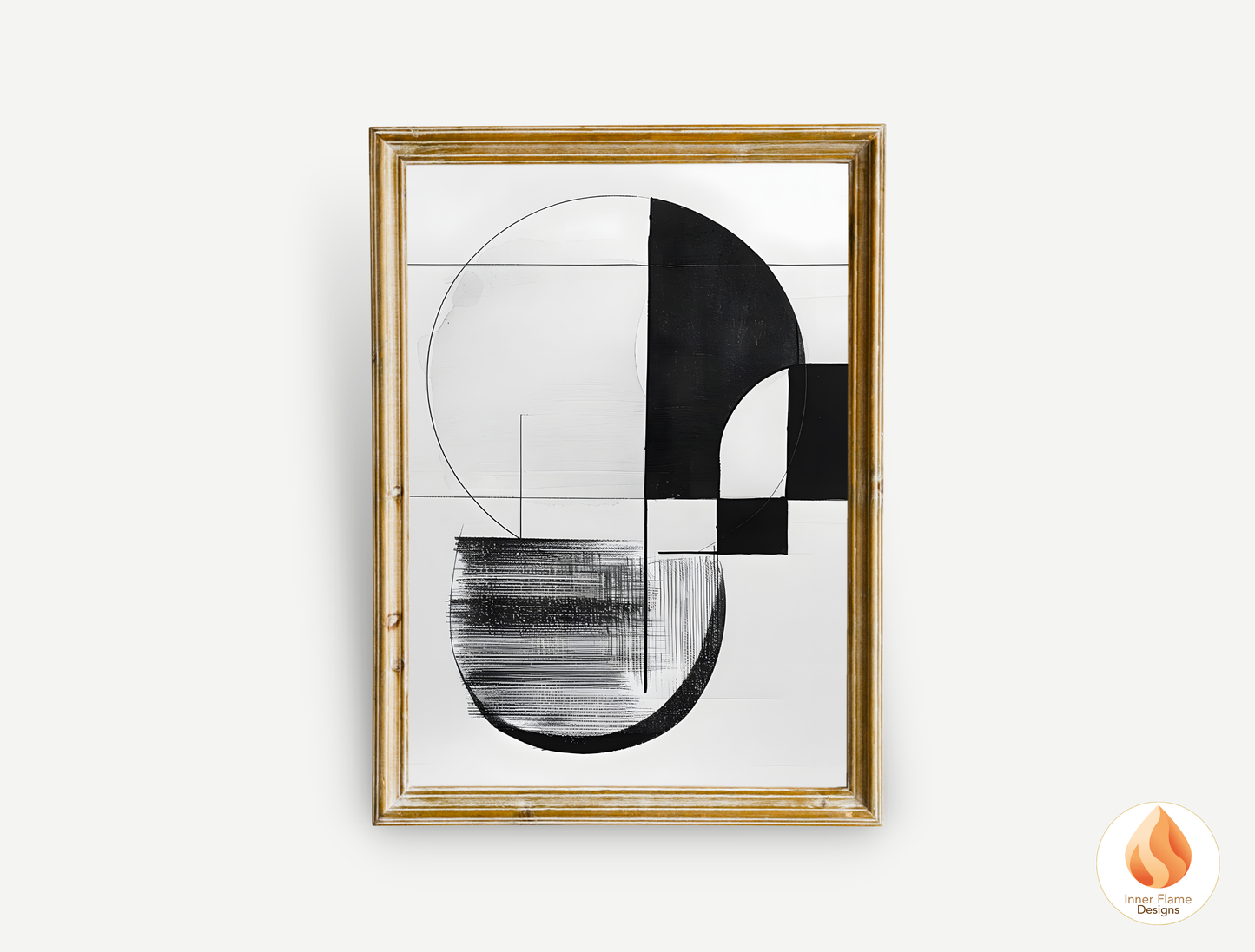 Monochromatic Line Art for Modern Home Design | Triptych Artwork (Series 2)