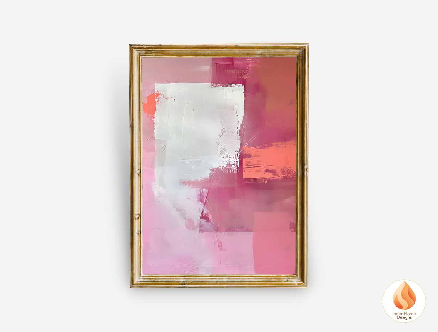 Playful Minimalist Art for Modern Home Design | Triptych Artwork