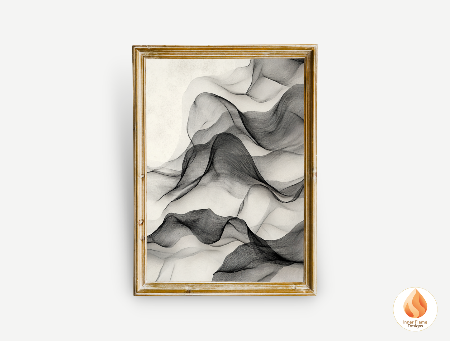 Intricate Line Art for Modern Home Design | Triptych Artwork