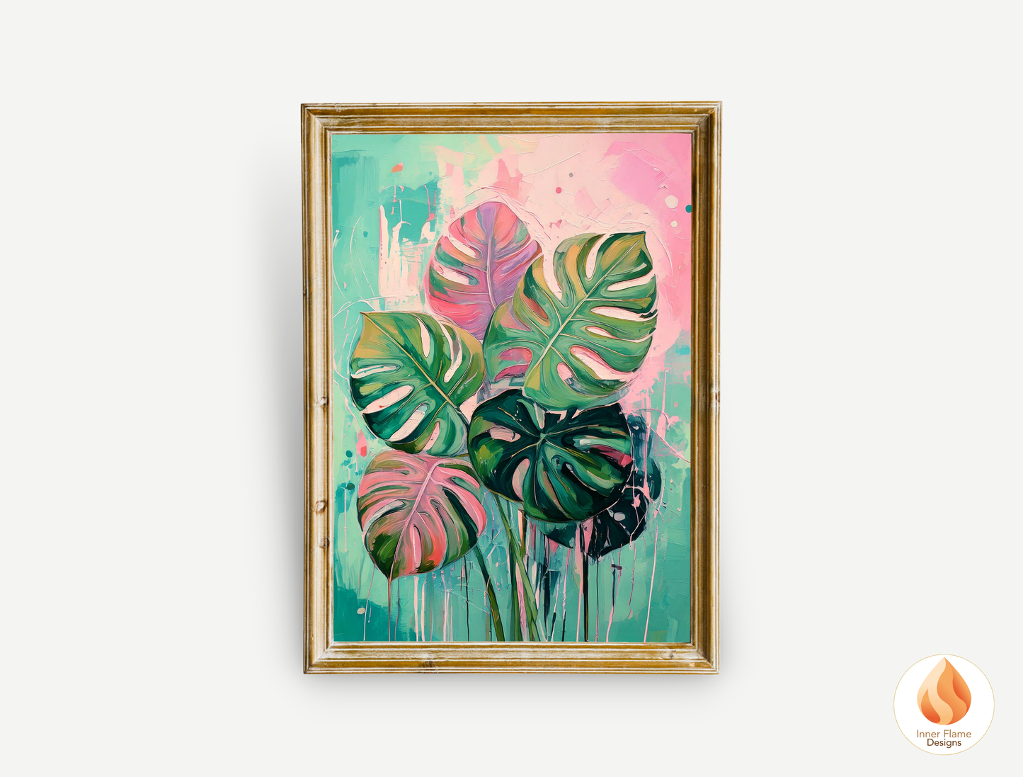 Dramatic Botanical Art for Modern Home Design | Triptych Artwork