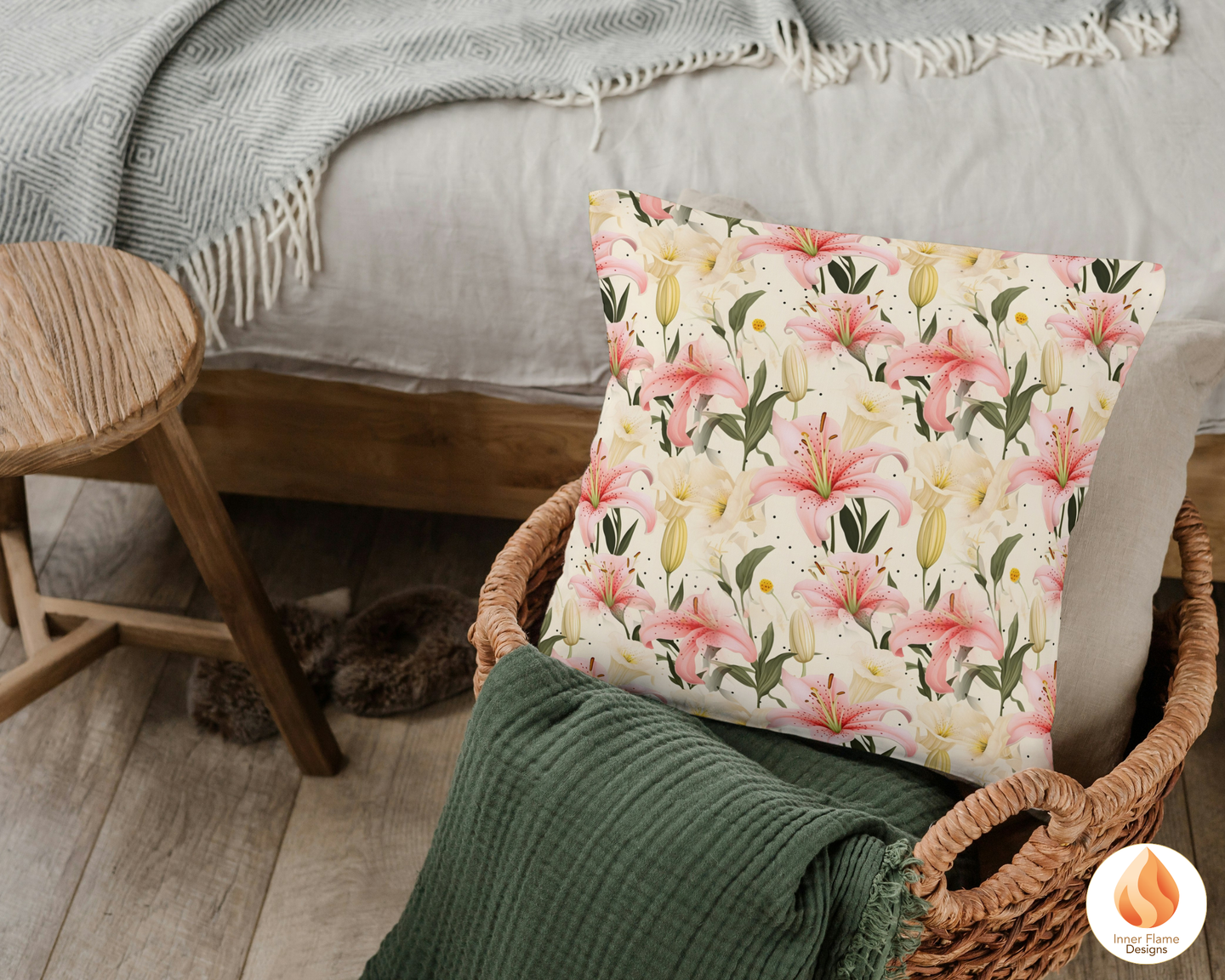 Spring Lily Floral Surface Patterns | Seamless Patterns for Wallpaper, Textiles, Packaging and Digital Designs