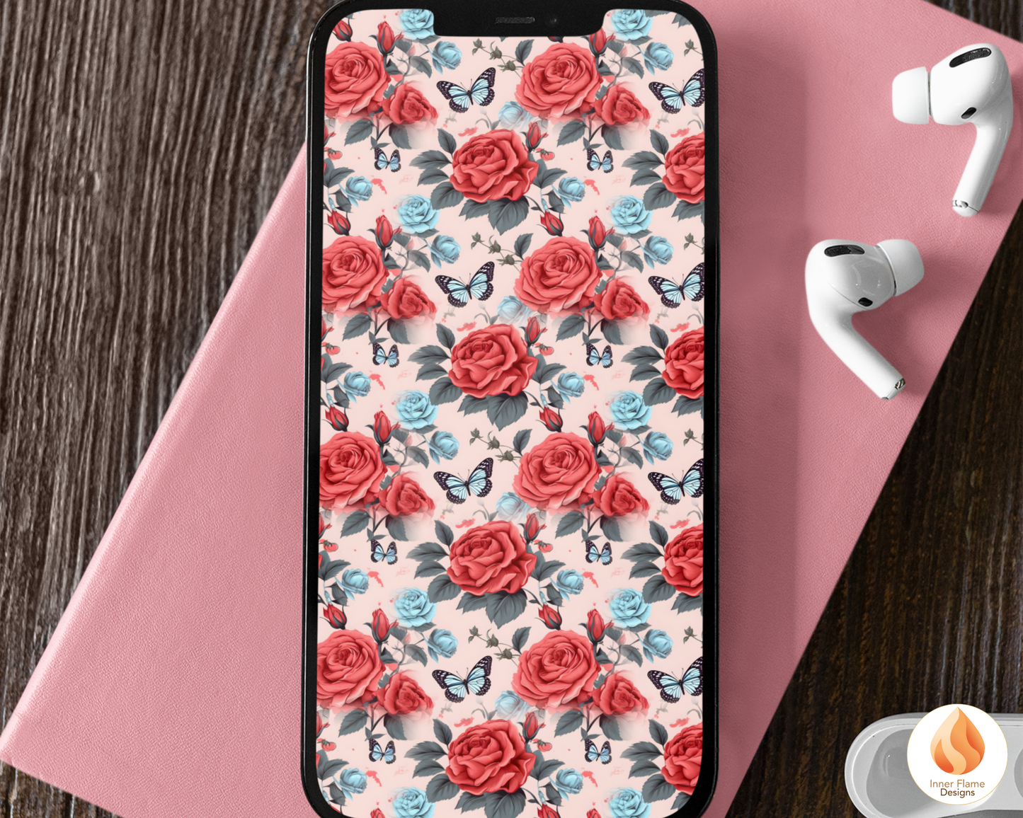 Bold Rose Floral Surface Patterns | Seamless Patterns for Wallpaper, Textiles, Packaging and Digital Designs