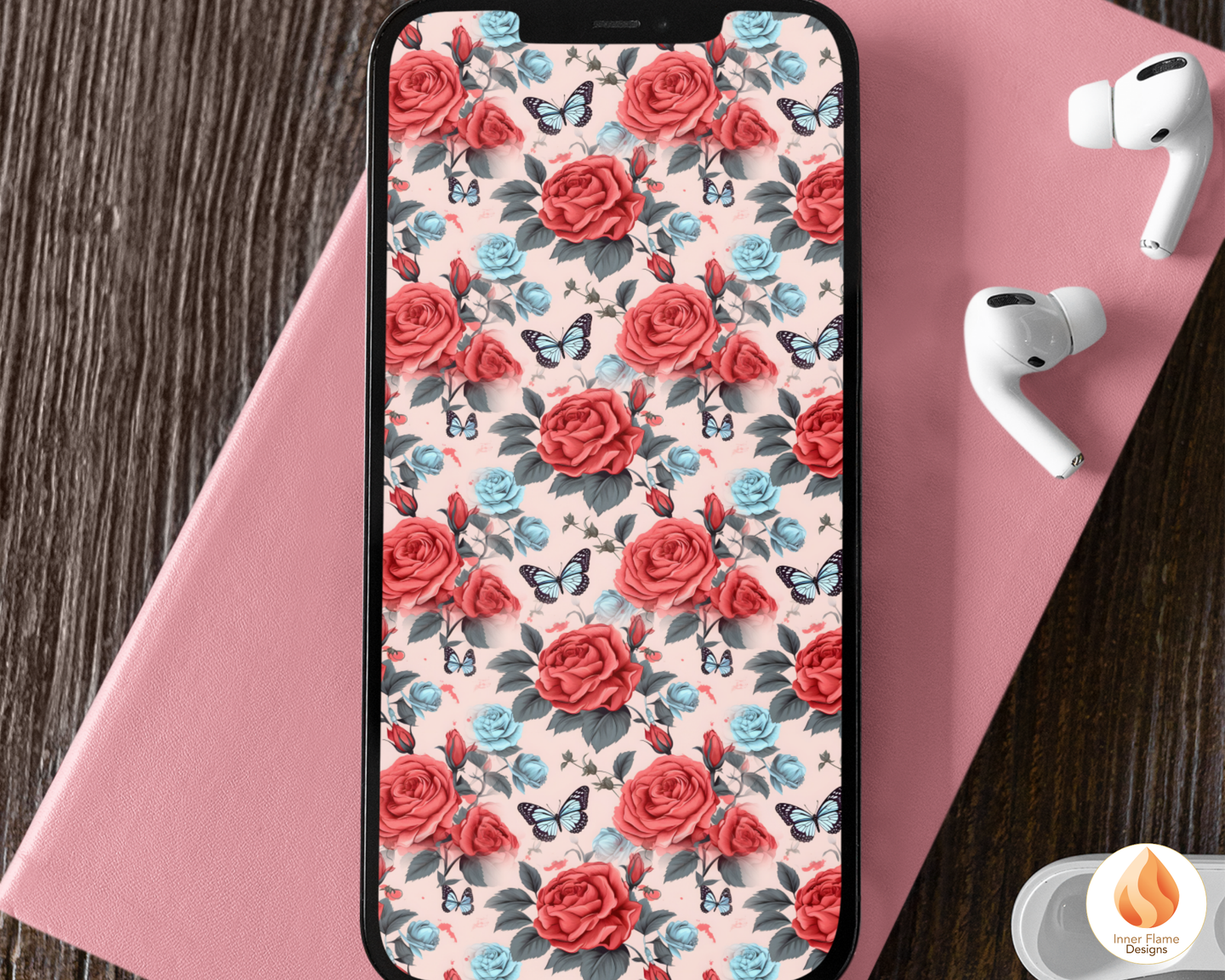 Bold Rose Floral Surface Patterns | Seamless Patterns for Wallpaper, Textiles, Packaging and Digital Designs