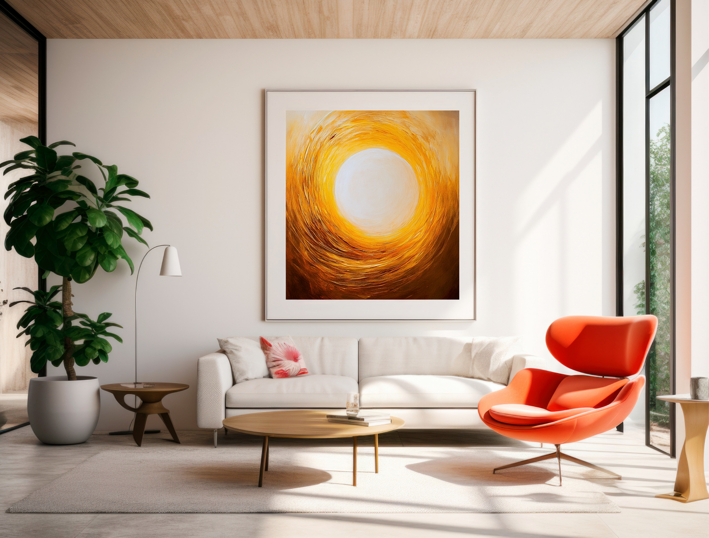 Luminous Minimalist Art for Modern Home Design | Diptych Art (Series 2)