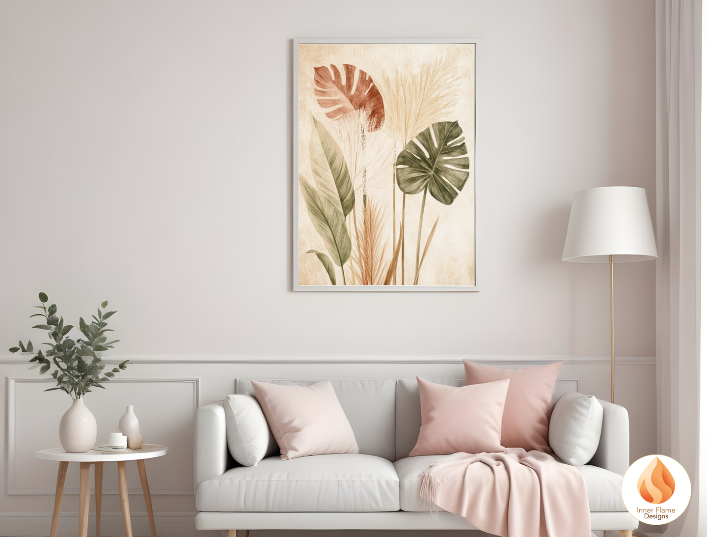Timeless Botanical Art for Modern Home Design | Triptych Artwork