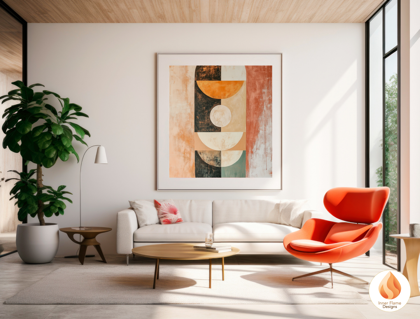 Cosmic Boho Wall Art Décor for Modern Home Design | Triptych Artwork (Series 2)