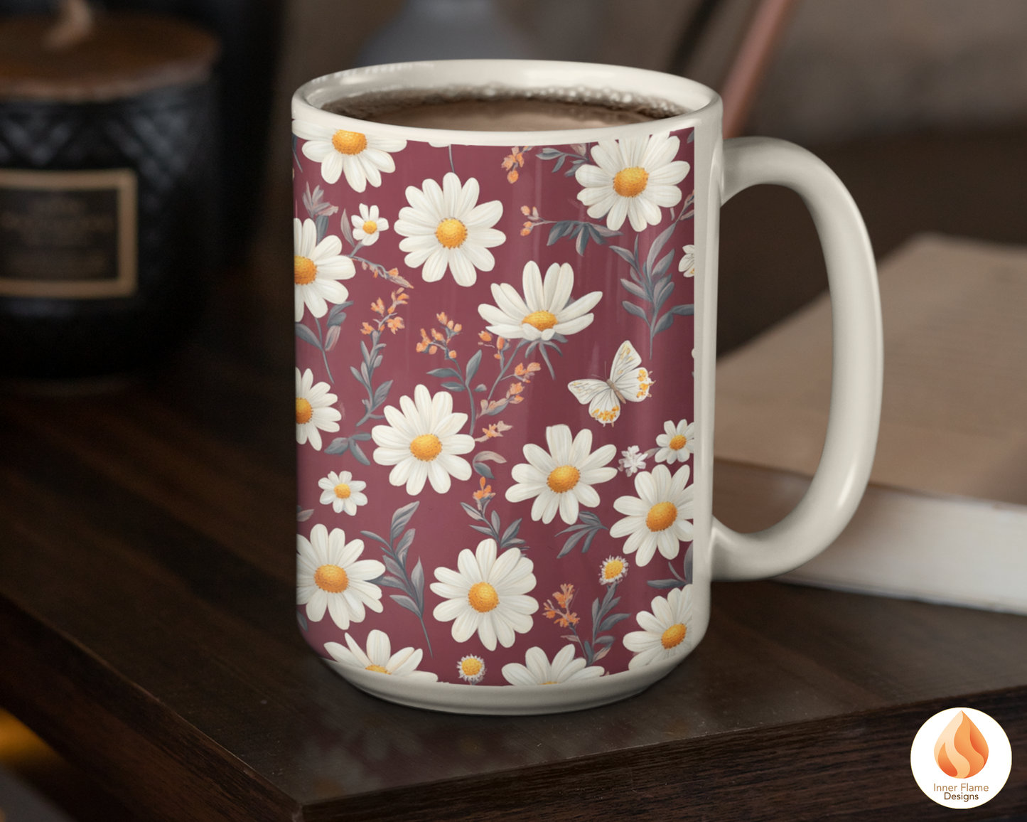 Dynamic Daisy Floral Surface Patterns | Seamless Patterns for Wallpaper, Textiles, Packaging and Digital Designs