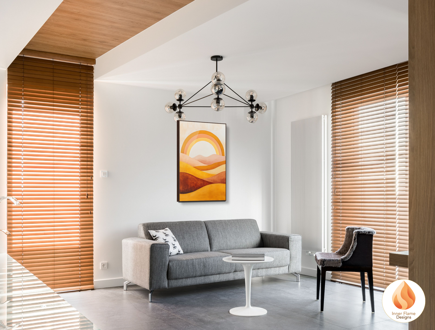 Vibrant Boho Wall Art Décor for Modern Home Design | Triptych Artwork