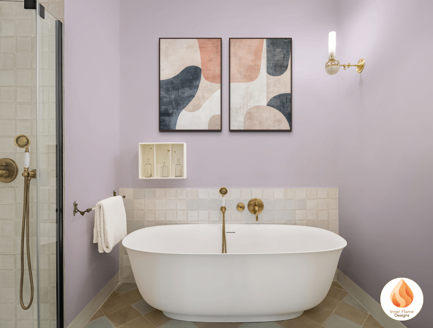 Organic Minimalist Art for Modern Home Design | Triptych Artwork
