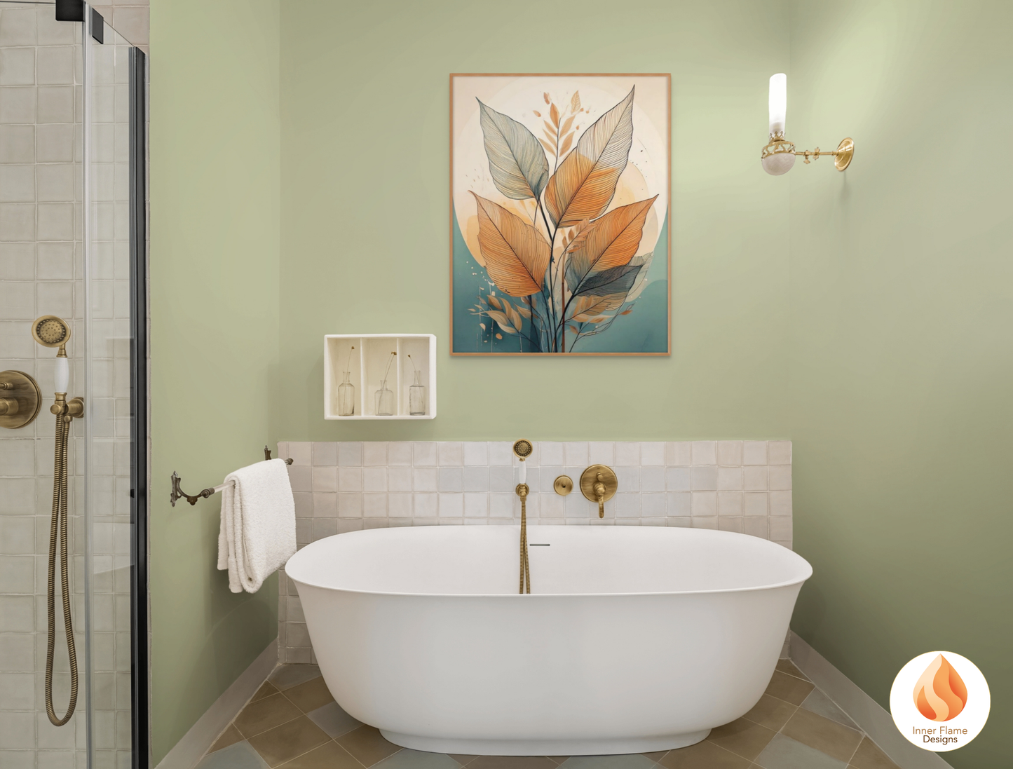 Striking Botanical Art for Modern Home Design | Diptych Art