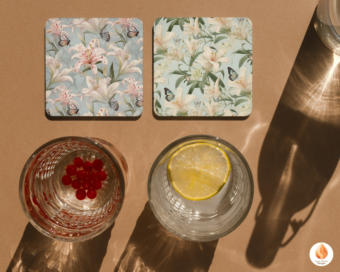 Tranquil Lily Floral Surface Patterns | Seamless Patterns for Wallpaper, Textiles, Packaging and Digital Designs