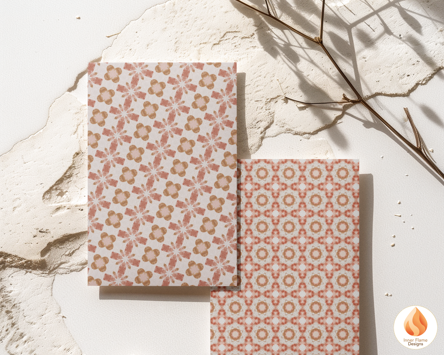 Gentle Geometric Surface Patterns | Seamless Patterns for Wallpaper, Textiles, Packaging and Digital Designs