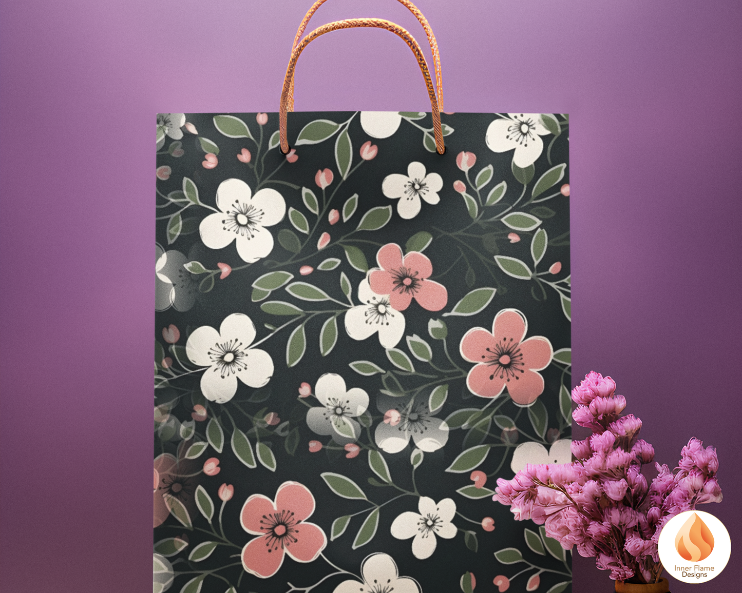 Japandi Rose Floral Surface Patterns | Seamless Patterns for Wallpaper, Textiles, Packaging and Digital Designs