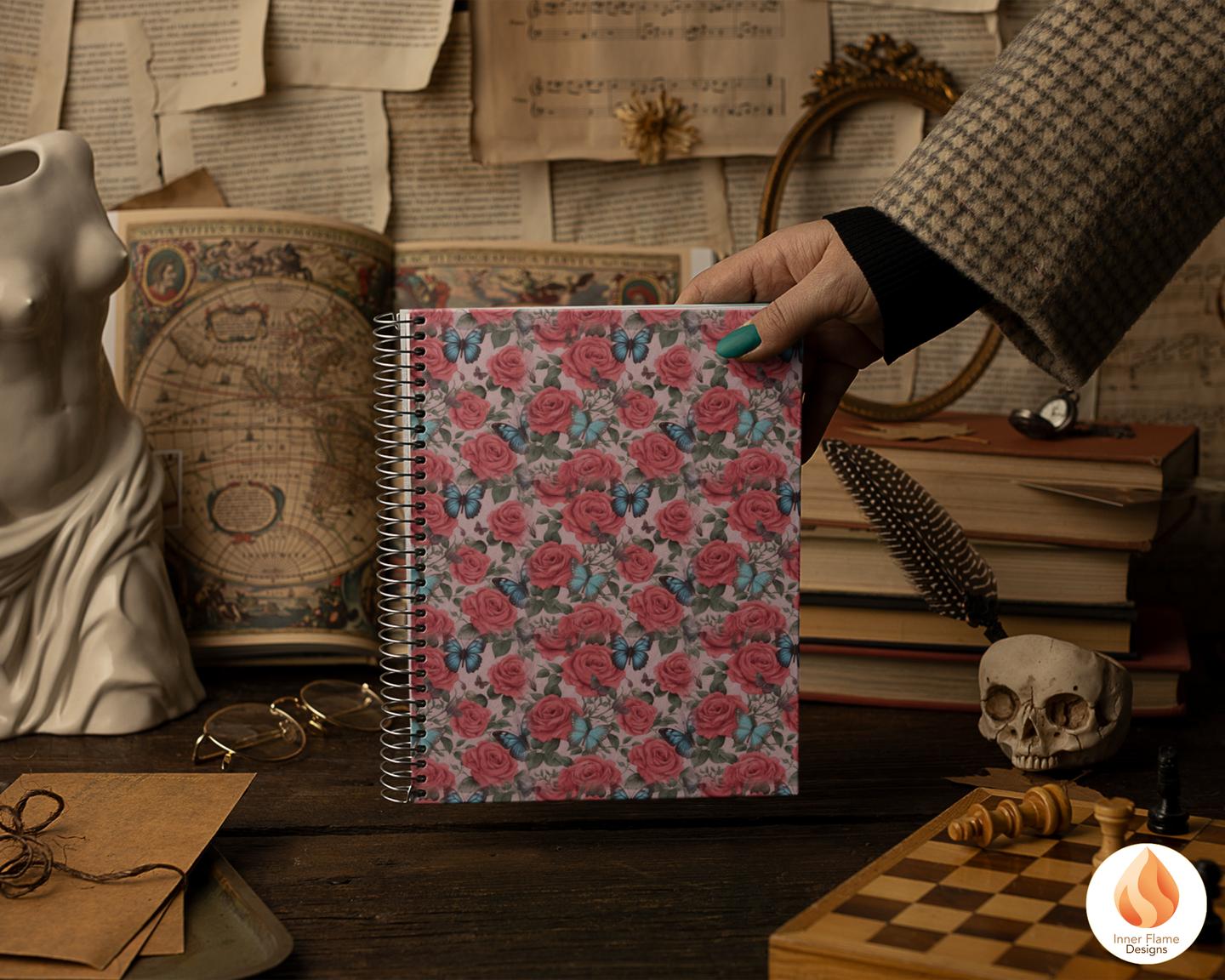 Bold Rose Floral Surface Patterns | Seamless Patterns for Wallpaper, Textiles, Packaging and Digital Designs