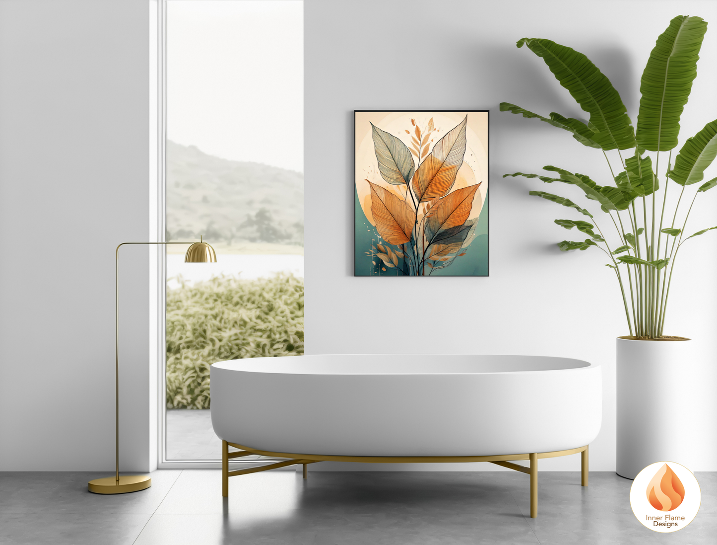 Striking Botanical Art for Modern Home Design | Diptych Art
