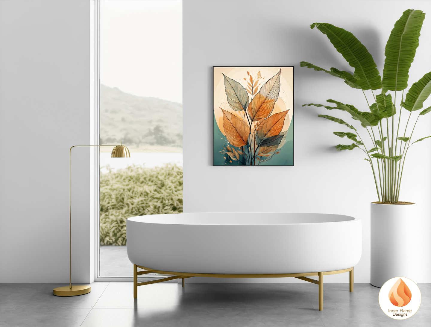 Striking Botanical Art for Modern Home Design | Diptych Art