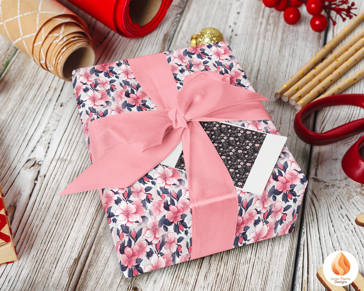 Japandi Rose Floral Surface Patterns | Seamless Patterns for Wallpaper, Textiles, Packaging and Digital Designs