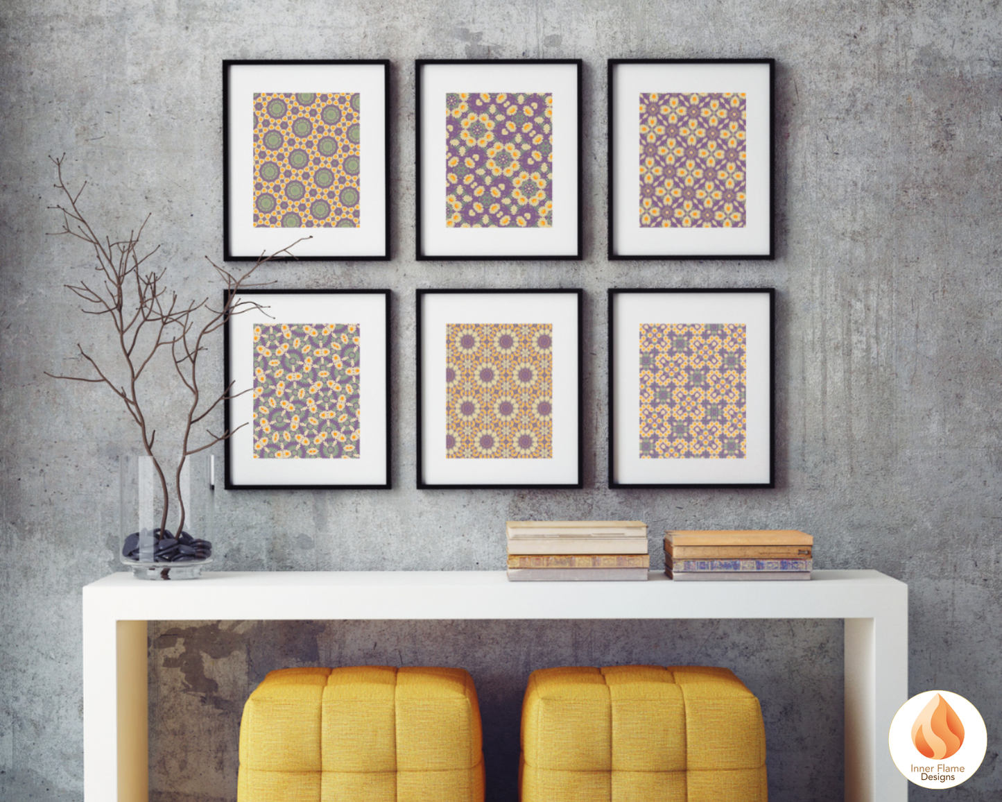 Radiant Geometric Surface Patterns | Seamless Patterns for Wallpaper, Textiles, Packaging and Digital Designs