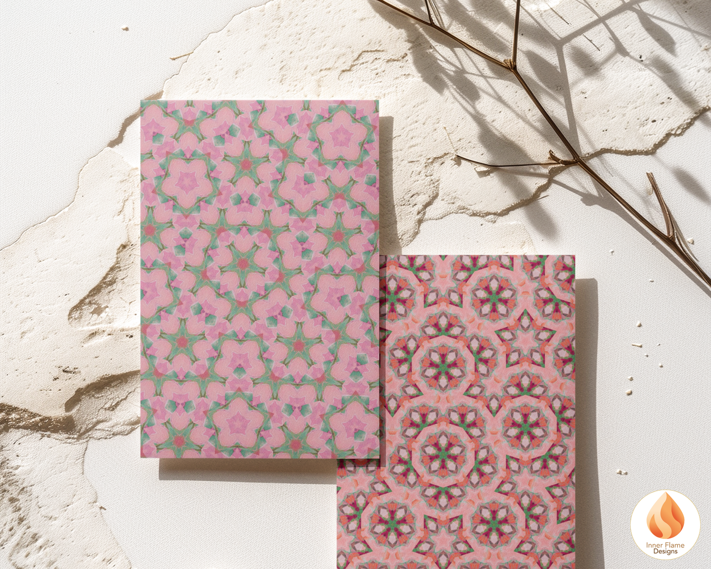 Playful Geometric Surface Patterns | Seamless Patterns for Wallpaper, Textiles, Packaging and Digital Designs