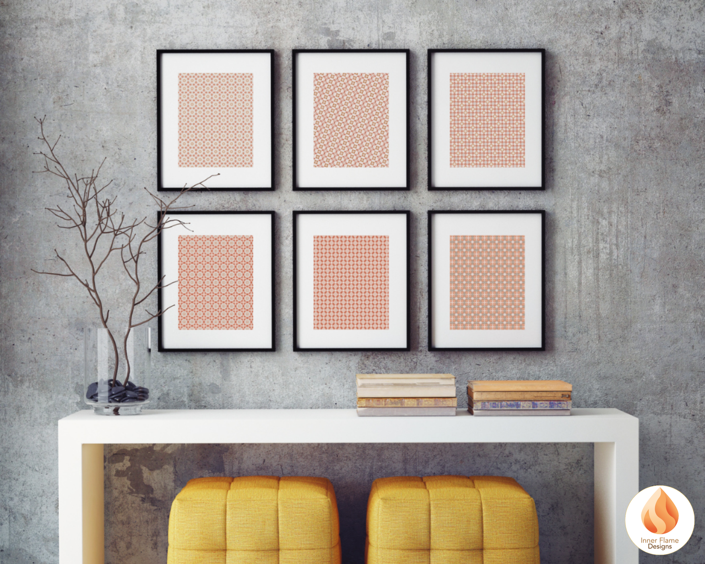 Gentle Geometric Surface Patterns | Seamless Patterns for Wallpaper, Textiles, Packaging and Digital Designs