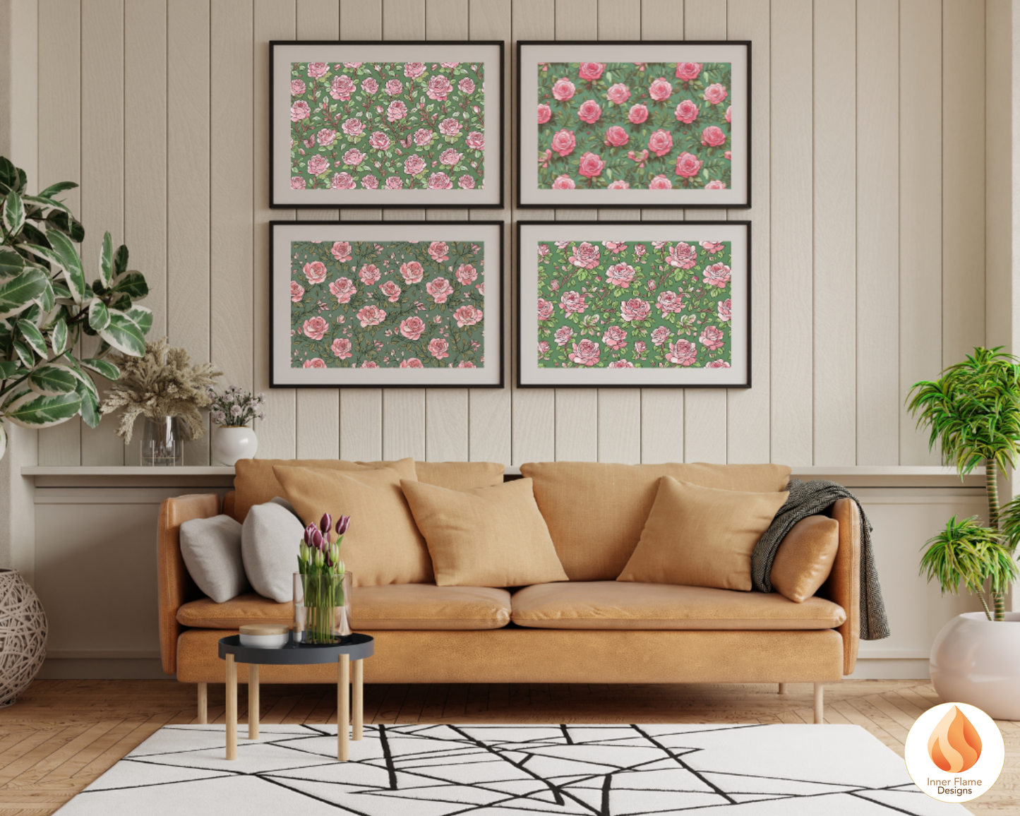 Lush Rose Floral Surface Patterns | Seamless Patterns for Wallpaper, Textiles, Packaging and Digital Designs