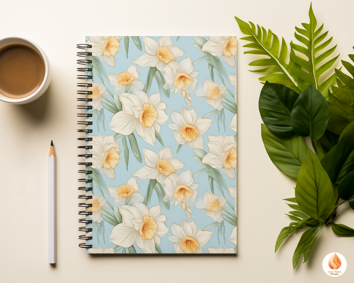 Spring Daffodil Floral Surface Patterns | Seamless Patterns for Wallpaper, Textiles, Packaging and Digital Designs