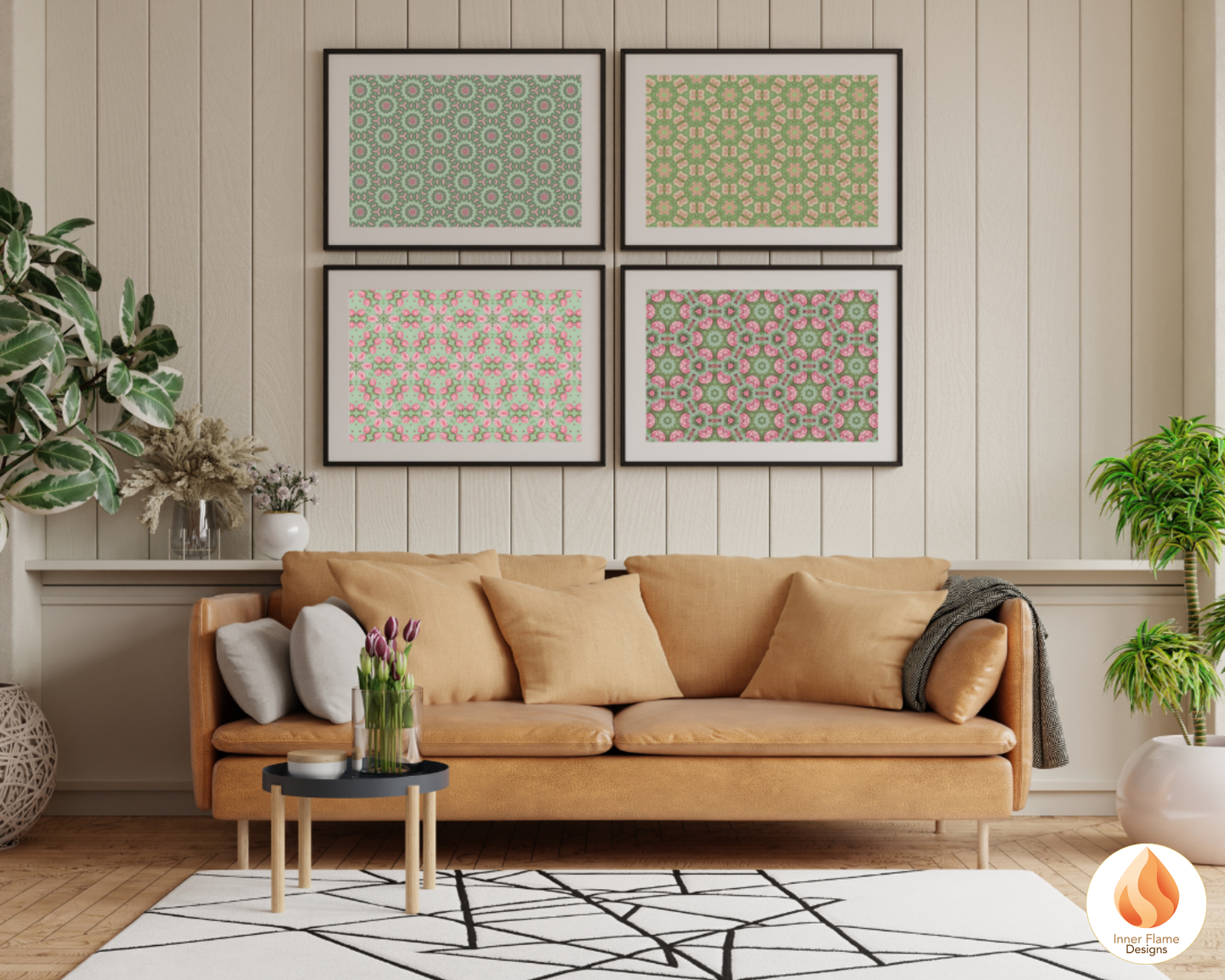 Rhythmic Geometric Surface Patterns | Seamless Patterns for Wallpaper, Textiles, Packaging and Digital Designs
