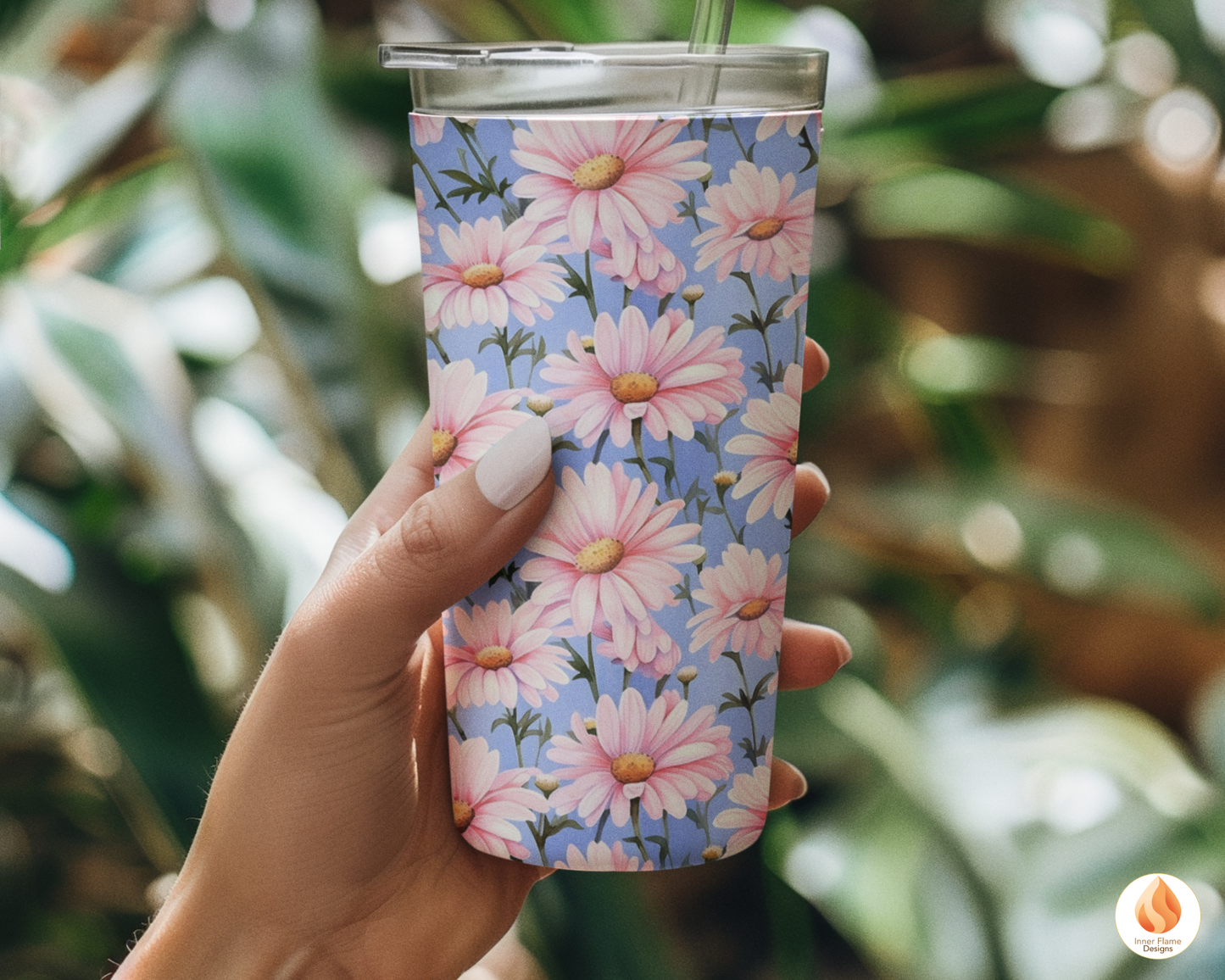Watercolour Daisy Floral Surface Patterns | Seamless Patterns for Wallpaper, Textiles, Packaging and Digital Designs
