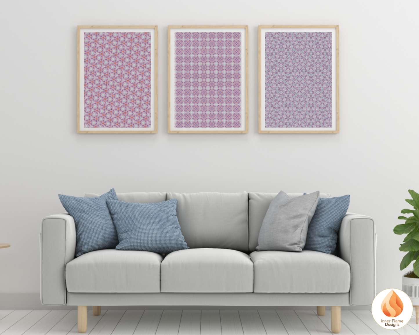 Serene Geometric Surface Patterns | Seamless Patterns for Wallpaper, Textiles, Packaging and Digital Designs