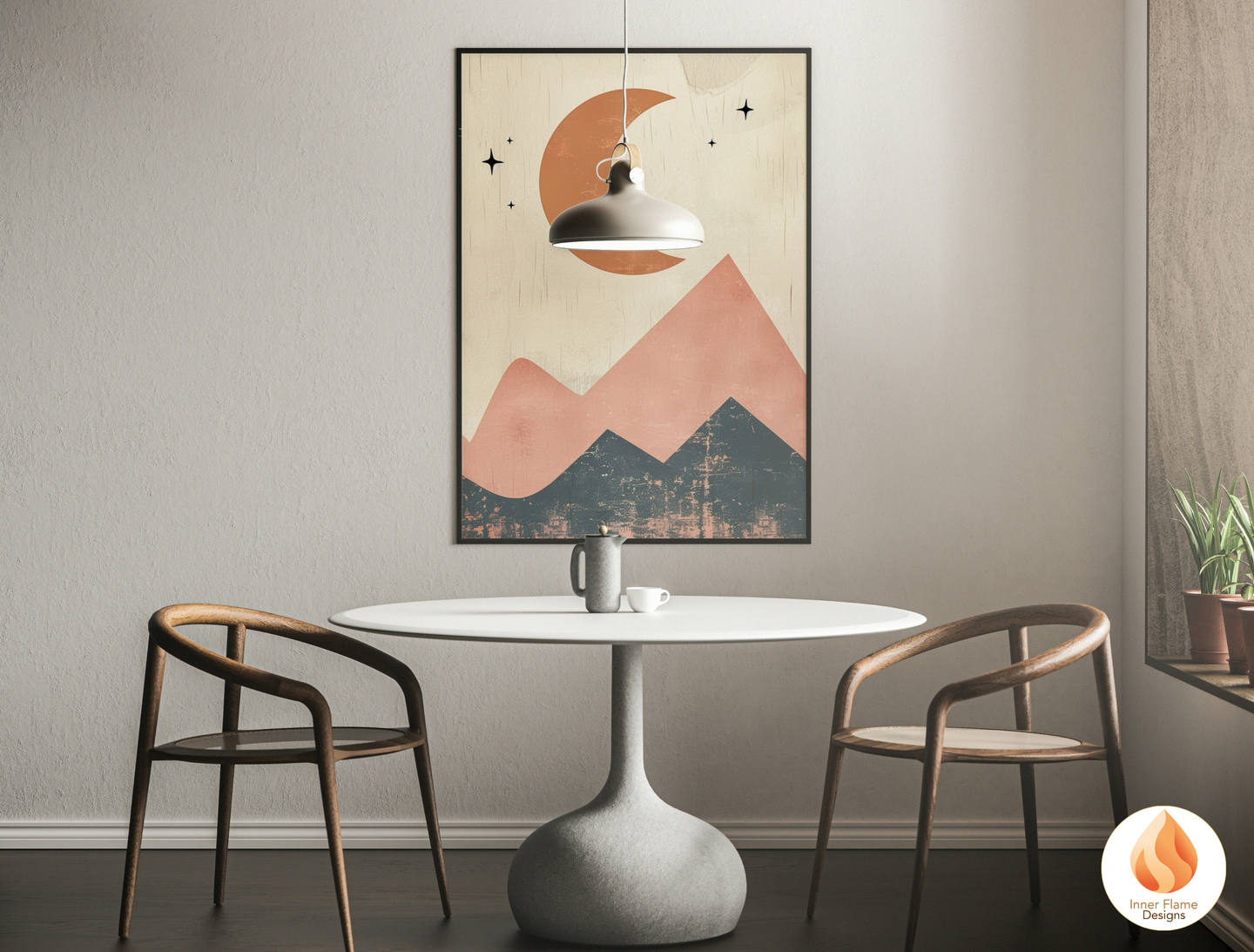 Soothing Boho Wall Art Décor for Modern Home Design | Triptych Artwork (Series 3)