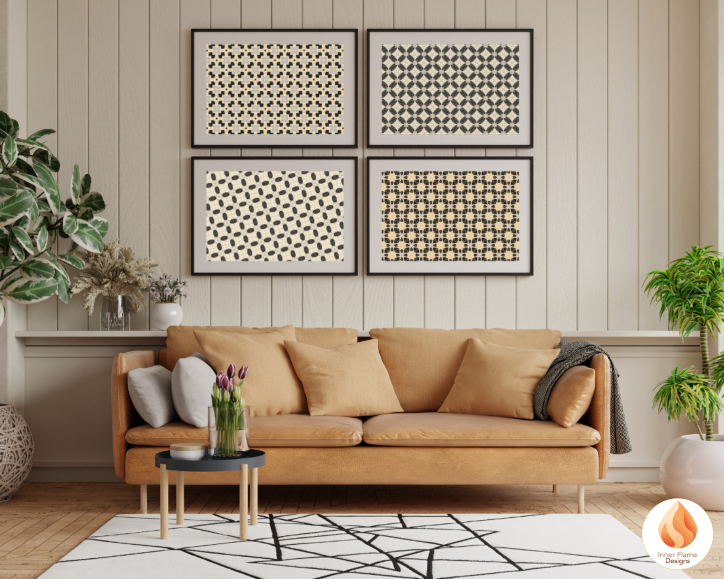 Vintage Geometric Surface Patterns | Seamless Patterns for Wallpaper, Textiles, Packaging and Digital Designs