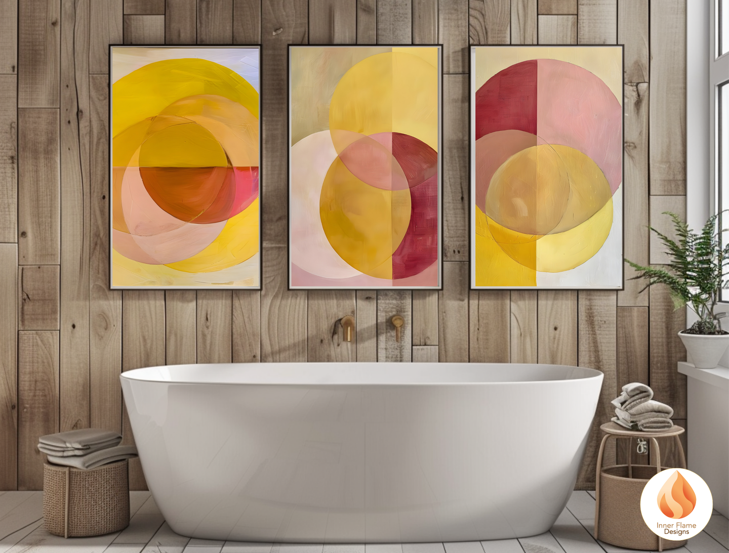 Modern Geometric Abstract Wall Art Designs for Home Décor