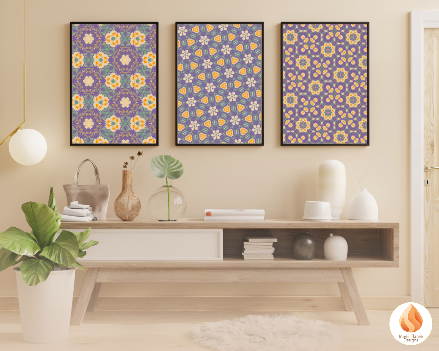 Radiant Geometric Surface Patterns | Seamless Patterns for Wallpaper, Textiles, Packaging and Digital Designs